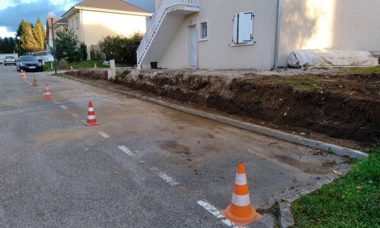 Entreprise de terrassement pour fondations murette de clôture à Voiron